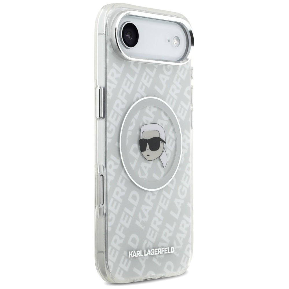 Ovitek MagSafe za Apple iPhone 17 Air, Karl Lagerfeld, IML Karl`s Head, Siv
