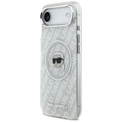 Ovitek MagSafe za Apple iPhone 17 Air, Karl Lagerfeld, IML Karl`s Head, Siv