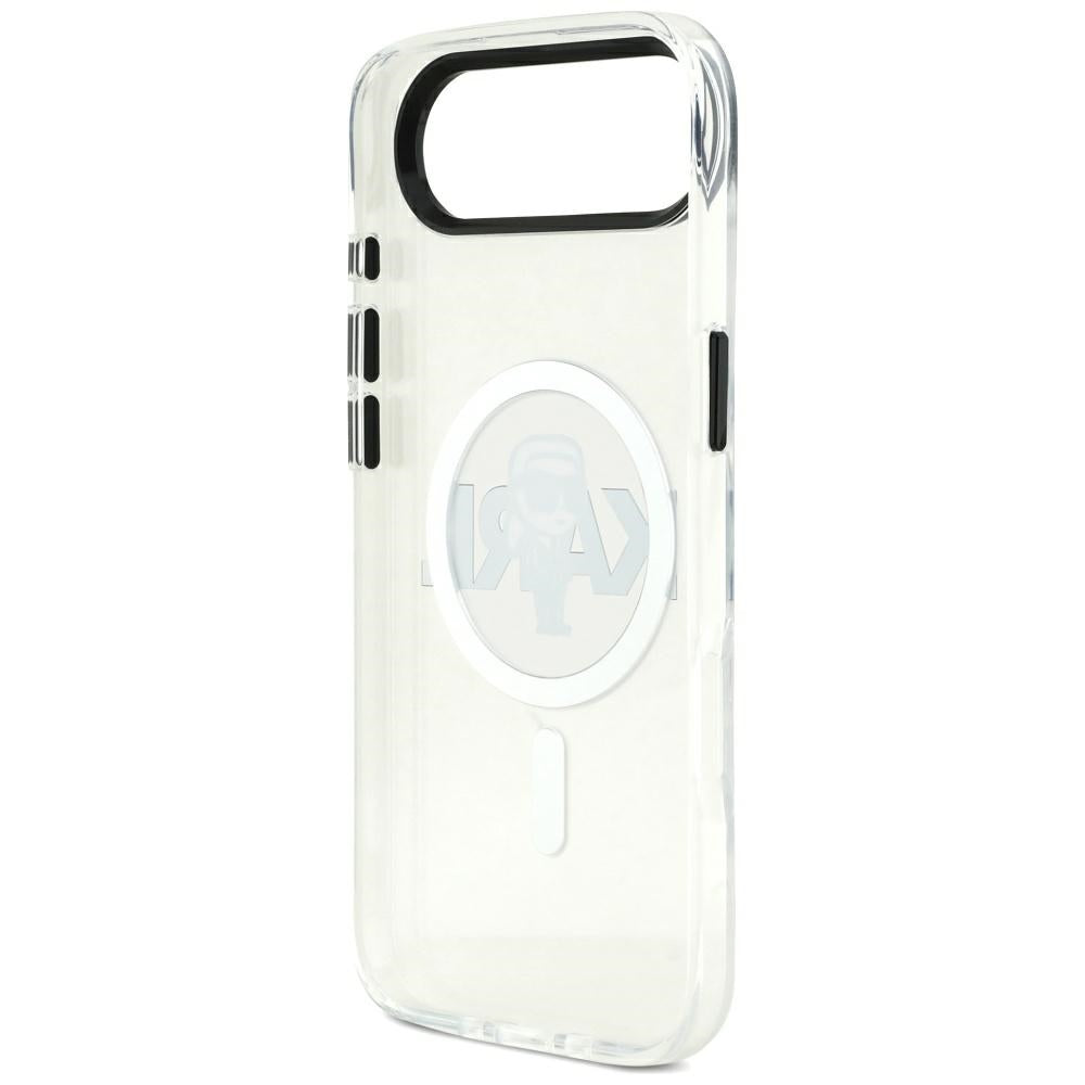 Ovitek MagSafe za Apple iPhone 17 Air, Karl Lagerfeld, IML Sketch Logo Karl, Prozoren