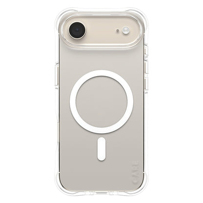 Ovitek MagSafe za Apple iPhone 17 Air, PanzerGlass, Modno Oskrbovan, Prosojno Bel