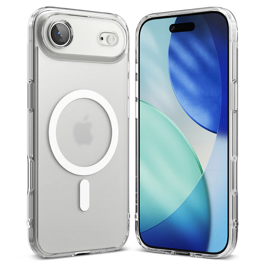 Ovitek MagSafe za Apple iPhone 17 Air, Ringke, Fusion, Mat Transparent