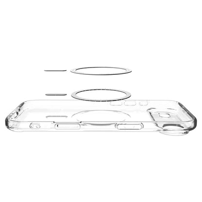 Ovitek MagSafe za Apple iPhone 17 Air, Spigen, Ultra Hybrid, Satenasto Bela