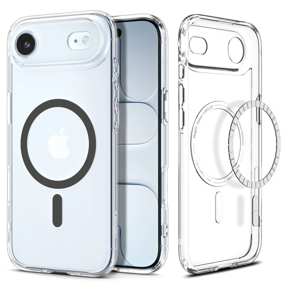 Ovitek MagSafe za Apple iPhone 17 Air, Spigen, Ultra Hybrid, Siv