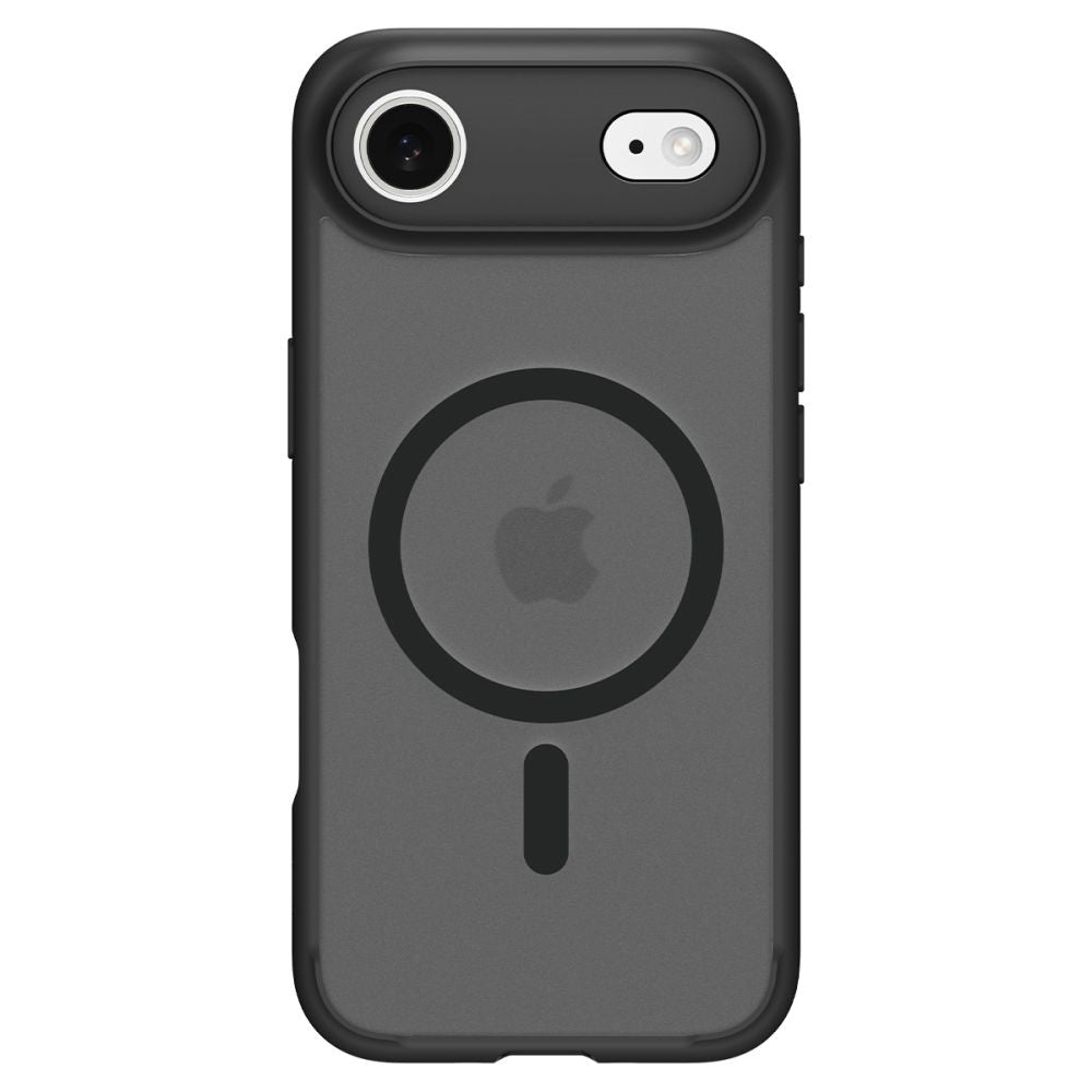 Ovitek MagSafe za Apple iPhone 17 Air, Spigen, Ultra Hybrid, Satenasto črn