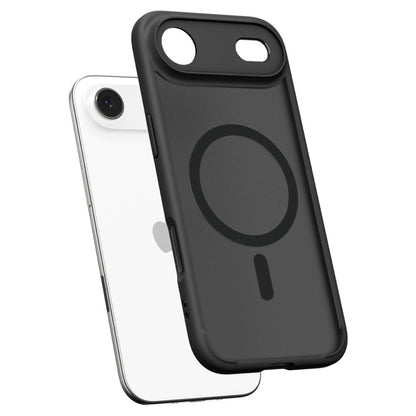Ovitek MagSafe za Apple iPhone 17 Air, Spigen, Ultra Hybrid, Satenasto črn