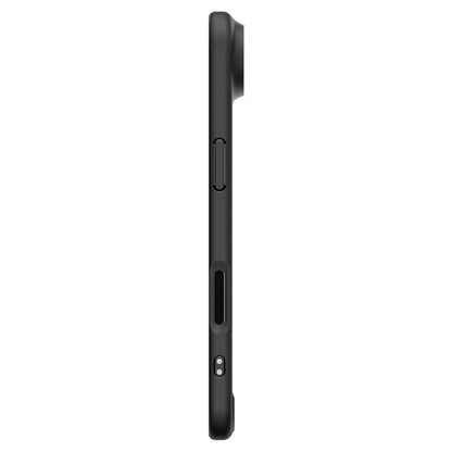 Ovitek MagSafe za Apple iPhone 17 Air, Spigen, Ultra Hybrid, Satenasto črn