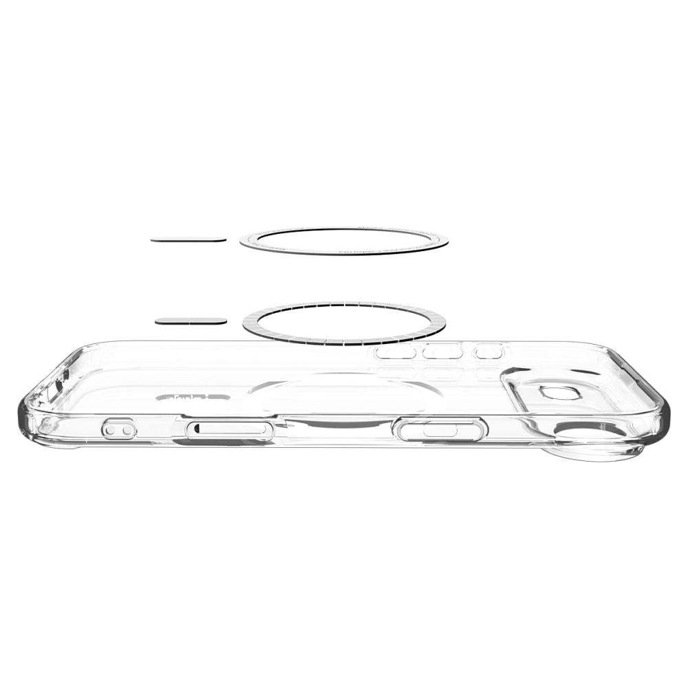 Ovitek MagSafe za Apple iPhone 17 Air, Spigen, Ultra Hybrid, Bela