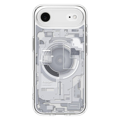 Ovitek MagSafe za Apple iPhone 17 Air, Spigen, Ultra Hybrid Zero One, Bela