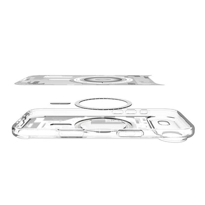Ovitek MagSafe za Apple iPhone 17 Air, Spigen, Ultra Hybrid Zero One, Bela