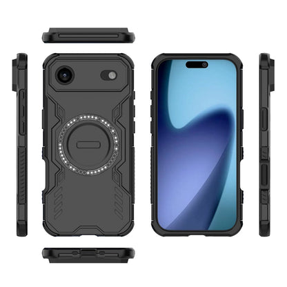 Ovitek MagSafe za Apple iPhone 17 Air, Techsuit, ArmorMag, Črn