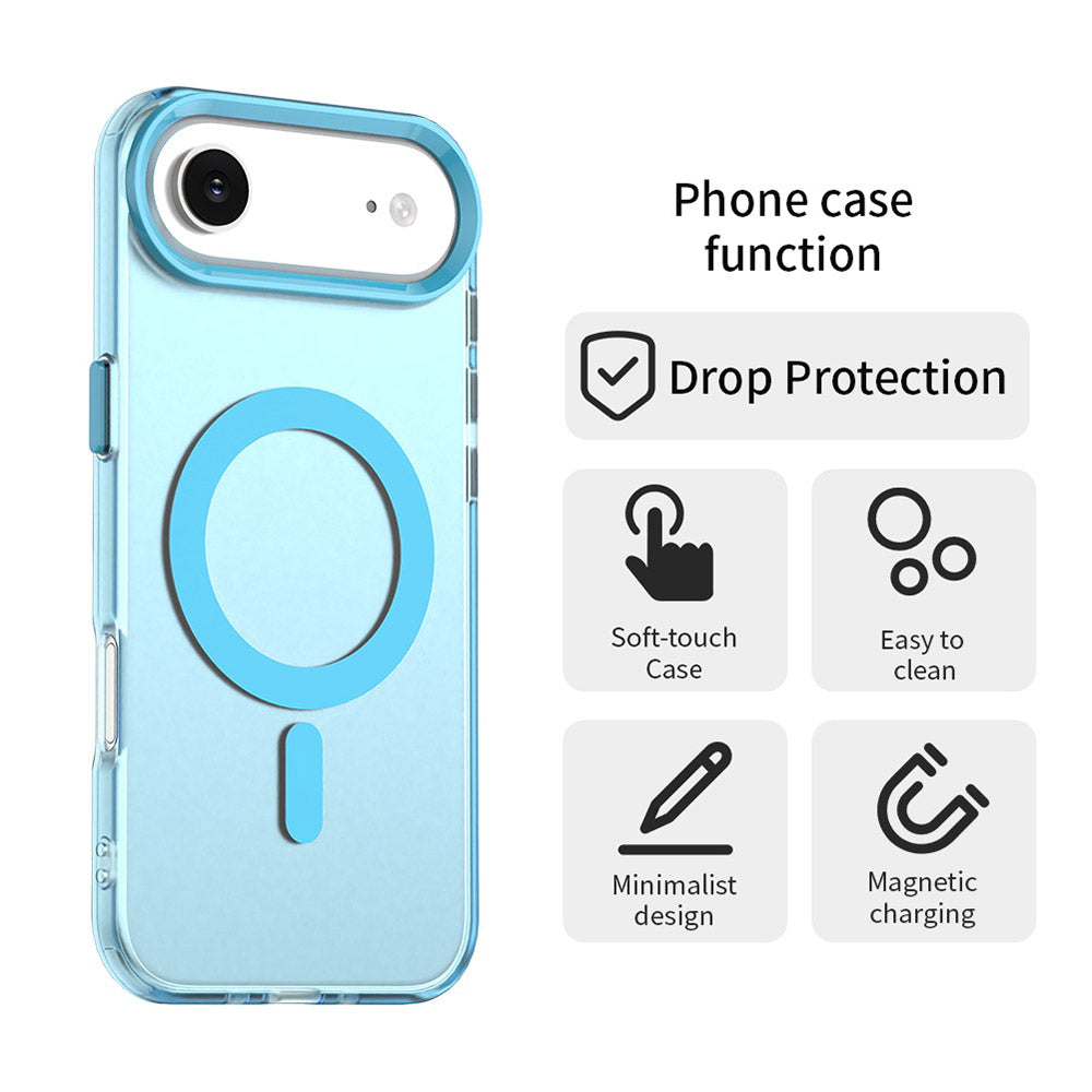 Ovitek MagSafe za Apple iPhone 17 Air, Techsuit, CandyCase, Modra