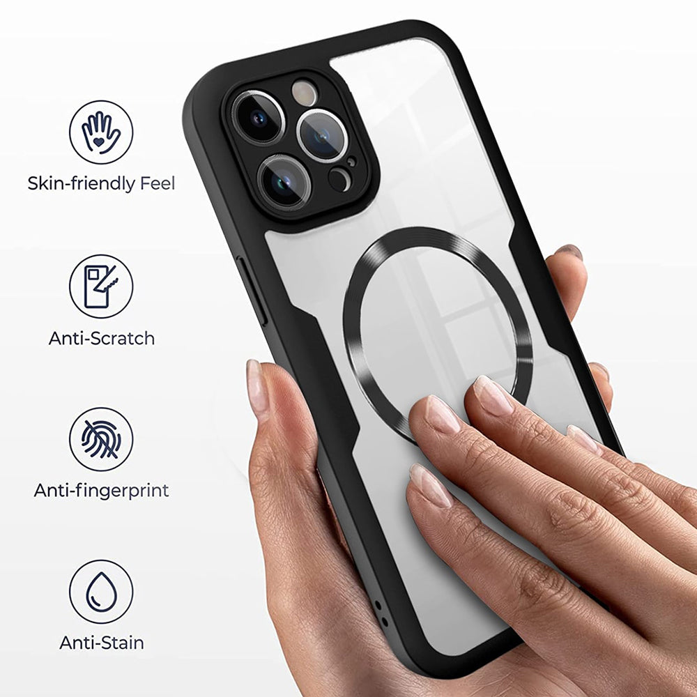 Ovitek MagSafe za Apple iPhone 17 Air, Techsuit, ColorVerse 360, Vijolična