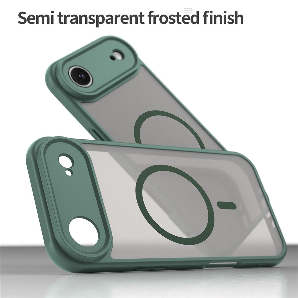 Ovitek MagSafe za Apple iPhone 17 Air, Techsuit, HaloFrost II, Zelen