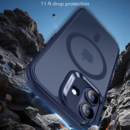 Ovitek MagSafe za Apple iPhone 17, ESR, Classic Hybrid, Satenasto modra