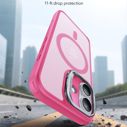 Ovitek MagSafe za Apple iPhone 17, ESR, Classic Hybrid Kickstand, Satenasto Roza