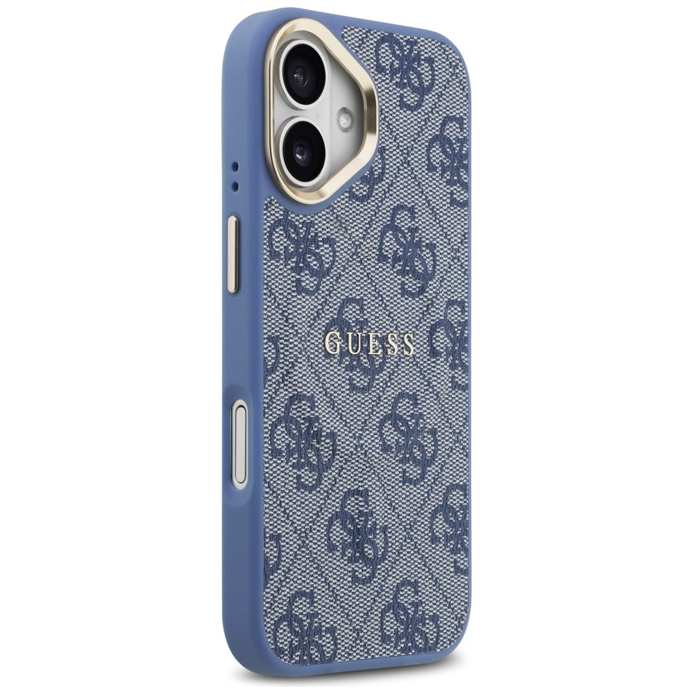 MagSafe ovitek za Apple iPhone 17, Guess, 4G Classic, Modra