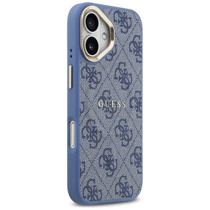 MagSafe ovitek za Apple iPhone 17, Guess, 4G Classic, Modra