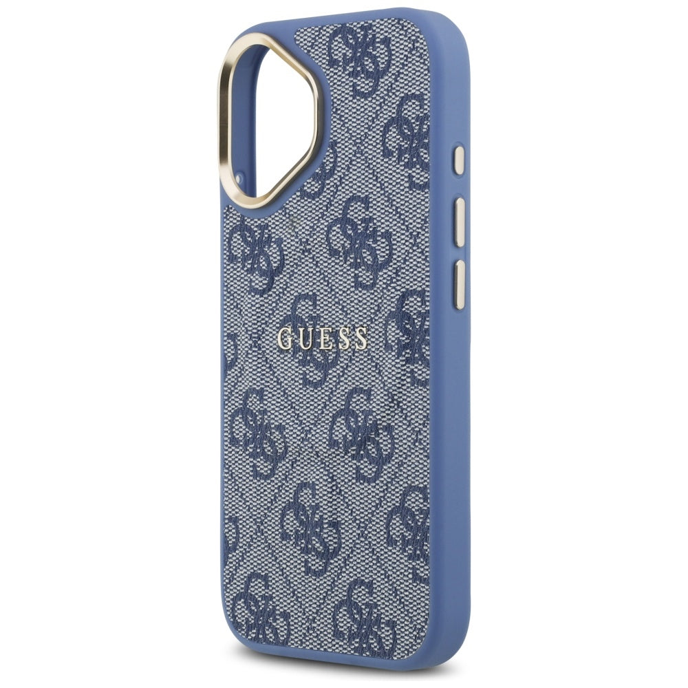 MagSafe ovitek za Apple iPhone 17, Guess, 4G Classic, Modra