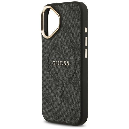 MagSafe ovitek za Apple iPhone 17, Guess, 4G Classic, črn