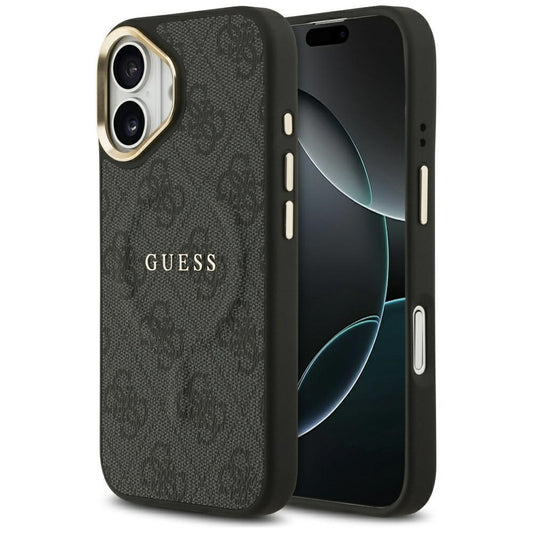 MagSafe ovitek za Apple iPhone 17, Guess, 4G Classic, črn