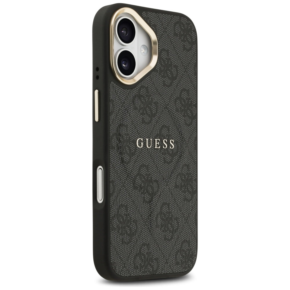 MagSafe ovitek za Apple iPhone 17, Guess, 4G Classic, črn