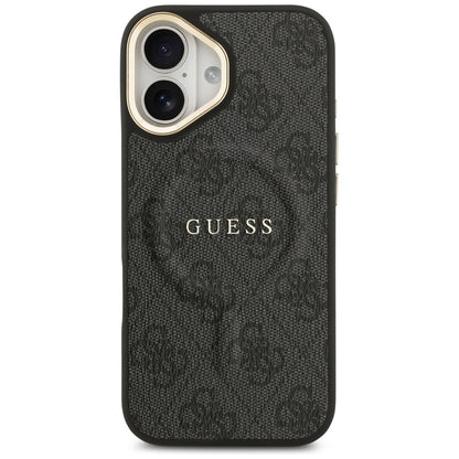 MagSafe ovitek za Apple iPhone 17, Guess, 4G Classic, črn