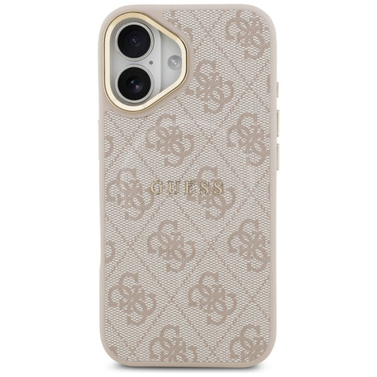 Ovitek MagSafe za Apple iPhone 17, Guess, 4G Classic, Roza