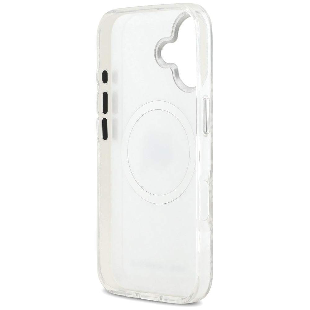 Ovitek MagSafe za Apple iPhone 17, Karl Lagerfeld, IML Karl`s Head, Siv