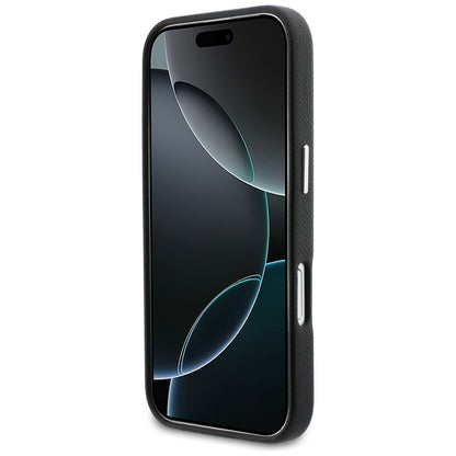 Ovitek MagSafe za Apple iPhone 17, Karl Lagerfeld, Karl & Choupette Head's Pin, črn