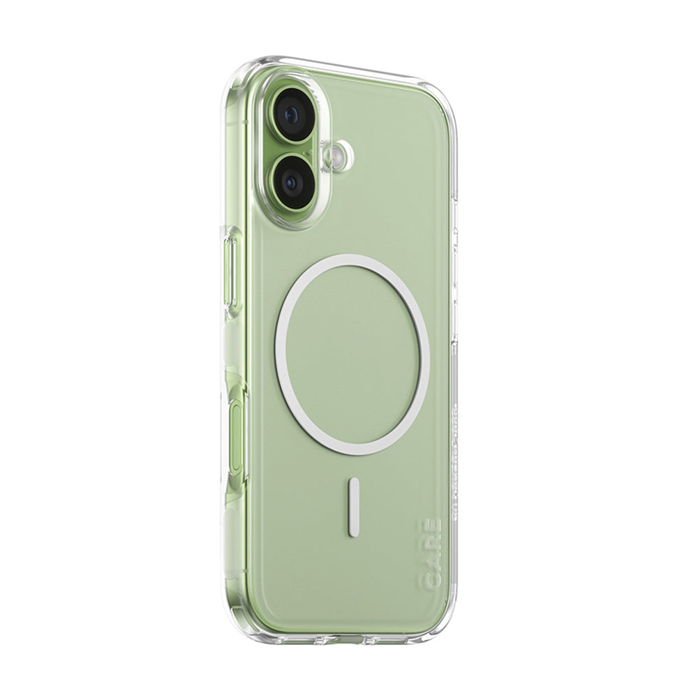Ovitek MagSafe za Apple iPhone 17, PanzerGlass, Care Urban Explorer, Prozorno Bel