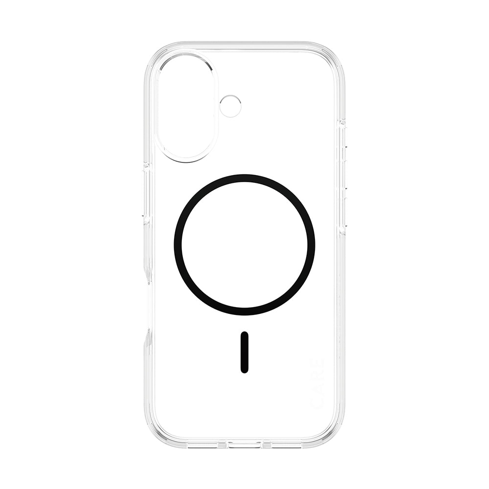 Ovitek MagSafe za Apple iPhone 17, PanzerGlass, Care Urban Explorer, Prosojna Črna