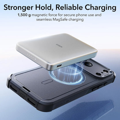 Ovitek MagSafe za Apple iPhone 17 Pro, ESR, Cyber, Črn