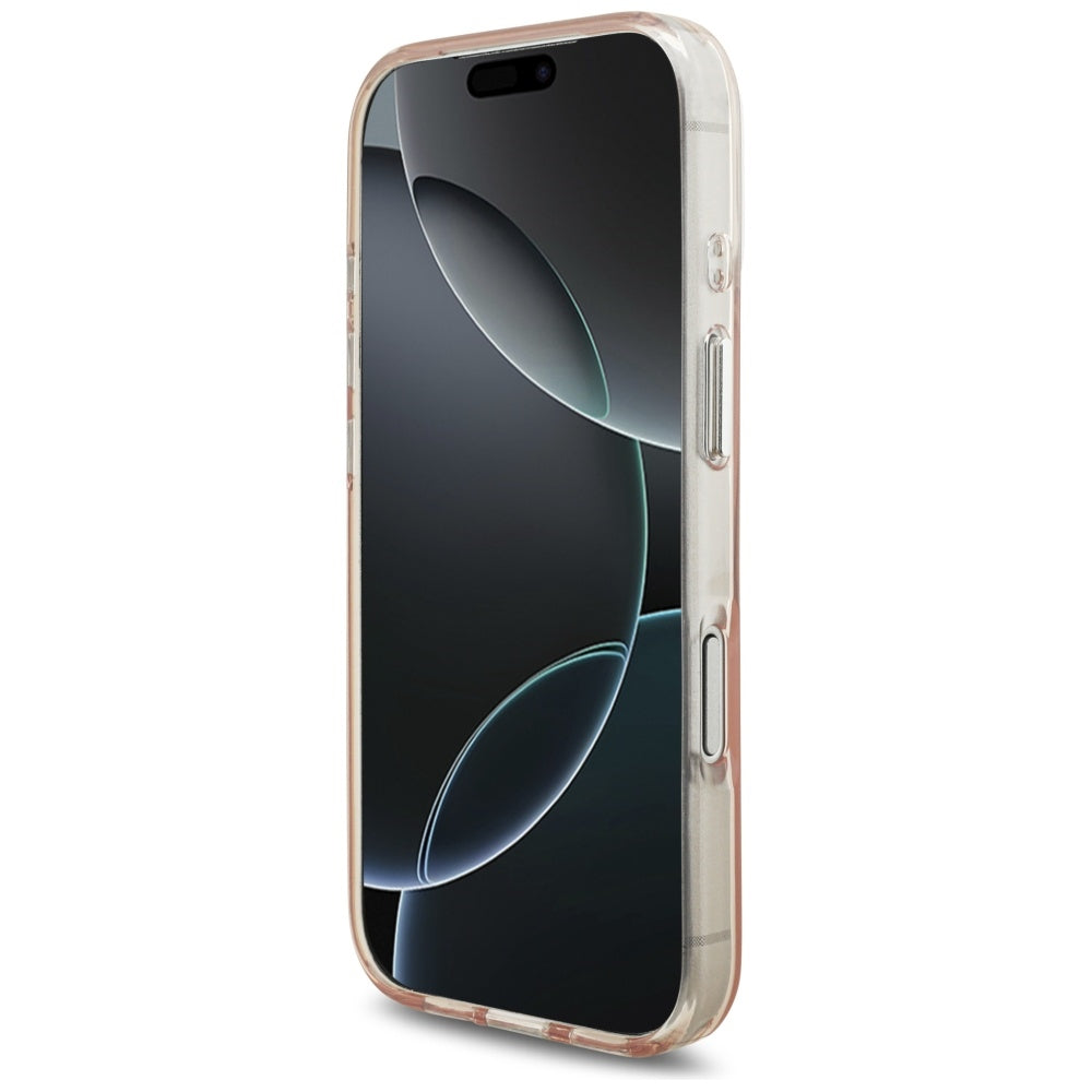 Ovitek MagSafe za Apple iPhone 17 Pro, Karl Lagerfeld, IML Logo RSG, Roza