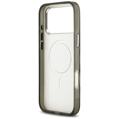 Ovitek MagSafe za Apple iPhone 17 Pro Max, Karl Lagerfeld, IML Leopard vzorec, rjava