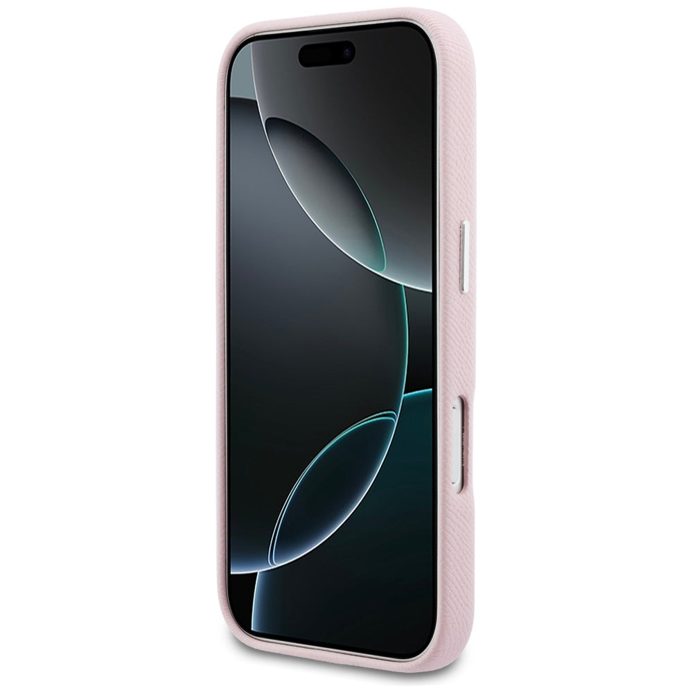 Ovitek MagSafe za Apple iPhone 17 Pro Max, Karl Lagerfeld, Karl Head Logo, Roza