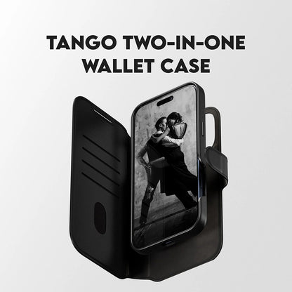 Ovitek MagSafe za Apple iPhone 17 Pro Max, PanzerGlass, Care Feature Tango Two-in-One, Črn