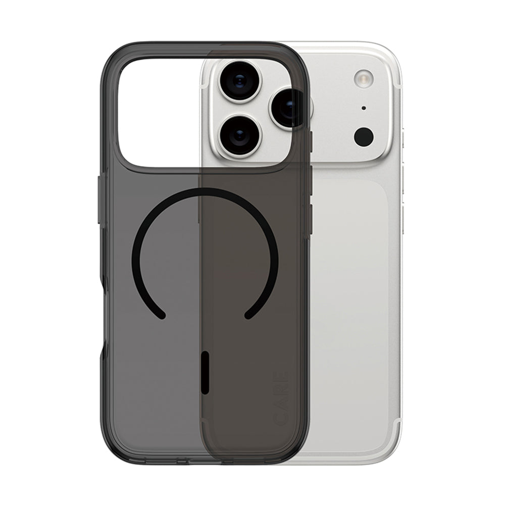 Ovitek MagSafe za Apple iPhone 17 Pro Max, PanzerGlass, Care Urban Explorer, Črn
