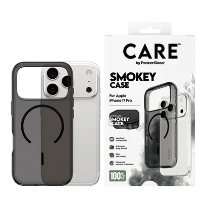 Ovitek MagSafe za Apple iPhone 17 Pro Max, PanzerGlass, Care Urban Explorer, Črn