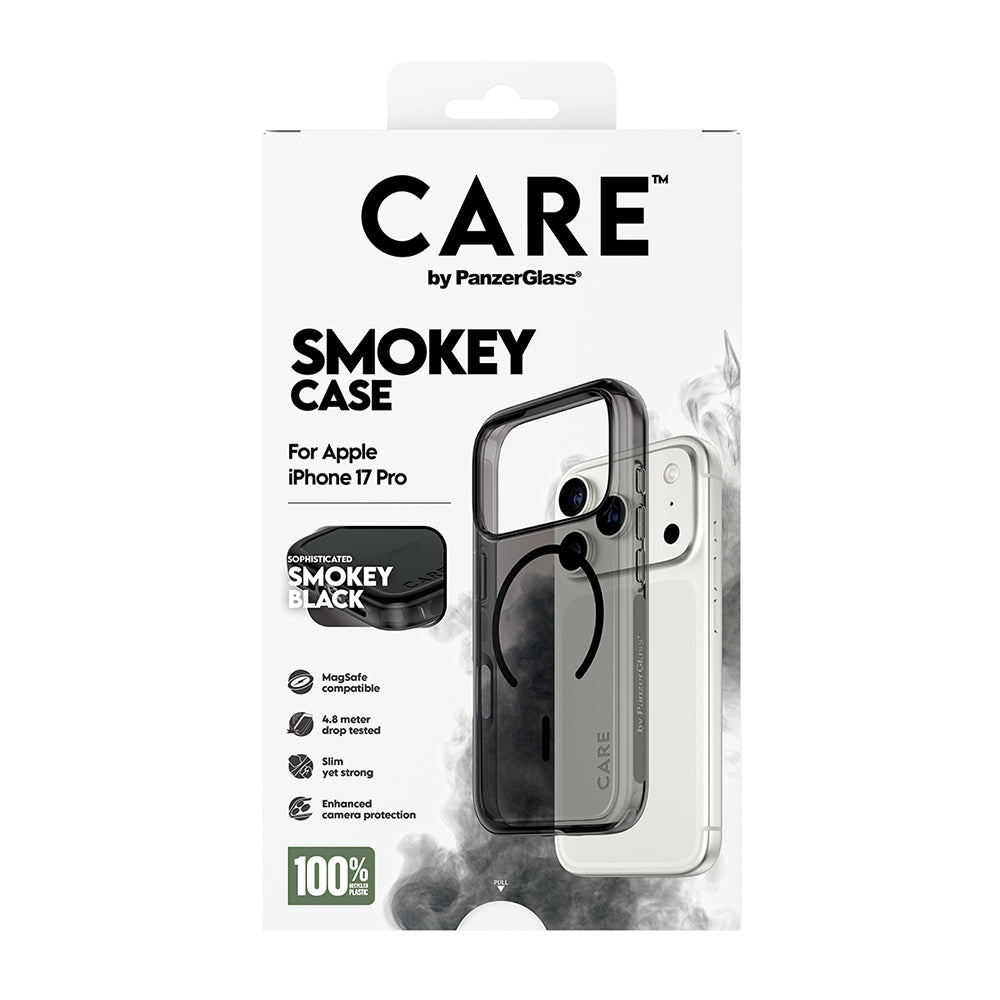 Ovitek MagSafe za Apple iPhone 17 Pro Max, PanzerGlass, Care Urban Explorer, Črn