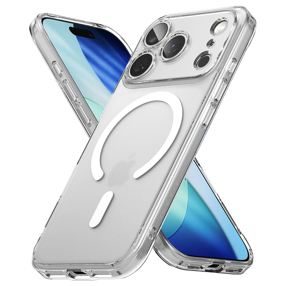 Ovitek MagSafe za Apple iPhone 17 Pro Max, Ringke, Fusion, Mat prozoren