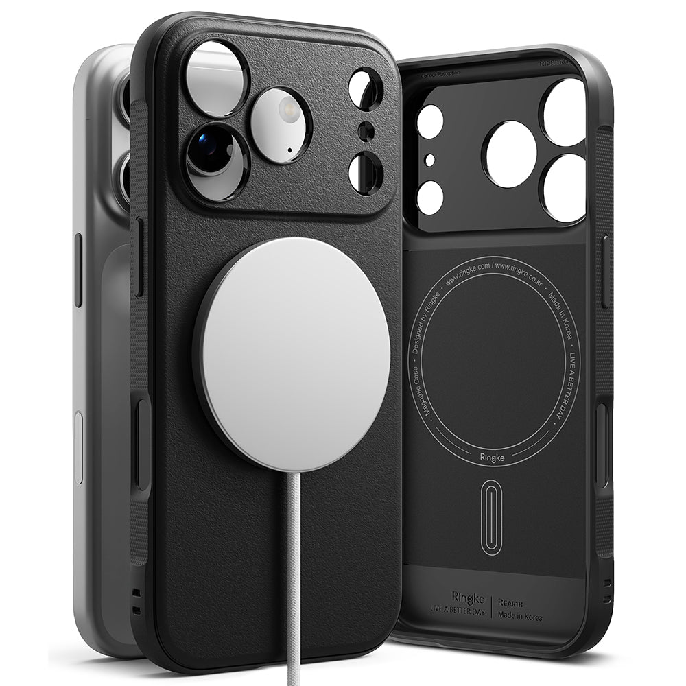 Ovitek MagSafe za Apple iPhone 17 Pro Max, Ringke, Onyx, Črn