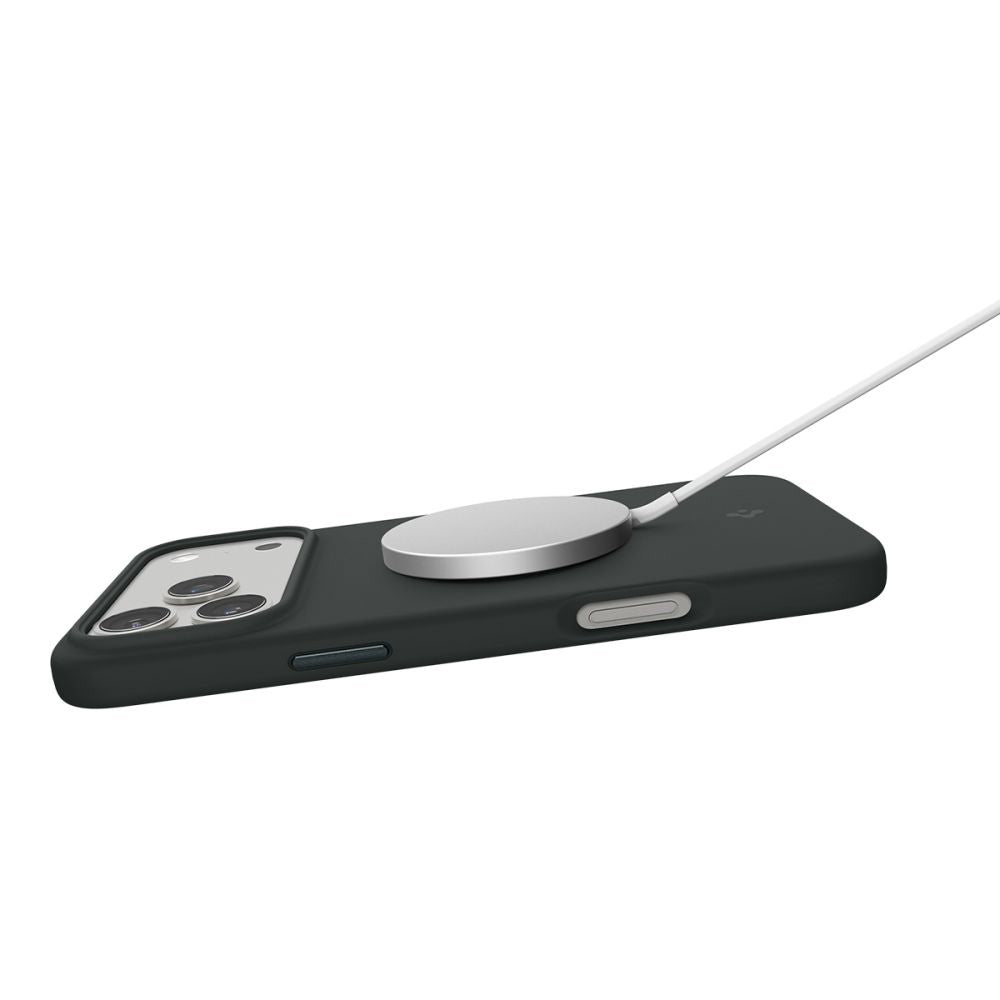 MagSafe Case for Apple iPhone 17 Pro Max, Spigen, Silicone Fit, Green