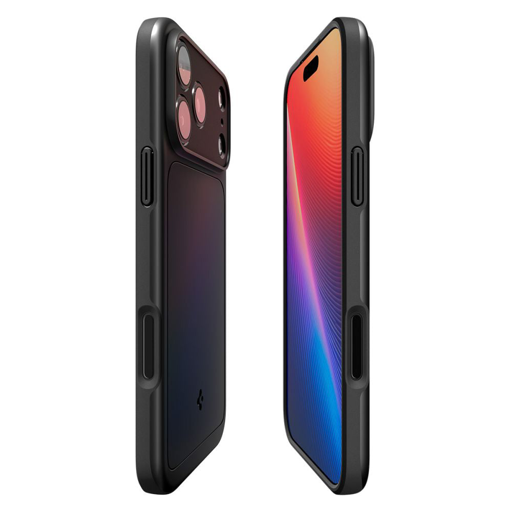 Ovitek MagSafe za Apple iPhone 17 Pro Max, Spigen, Thin Fit, Črn