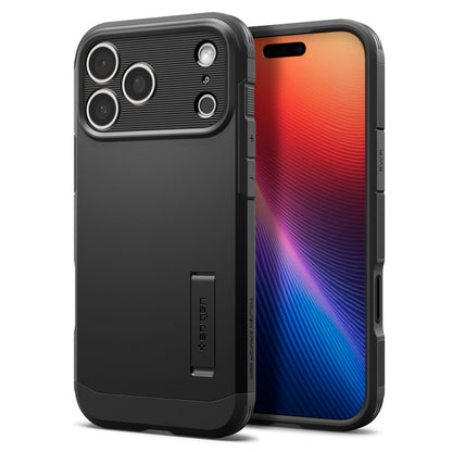 Ovitek MagSafe za Apple iPhone 17 Pro Max, Spigen, Tough Armor T, Črn