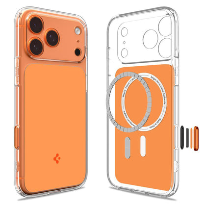 MagSafe Case for Apple iPhone 17 Pro Max, Spigen, Ultra Hybrid T, Orange ACS10474