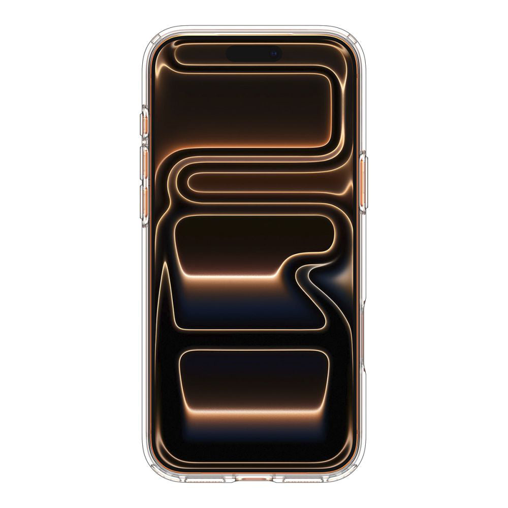 MagSafe Case for Apple iPhone 17 Pro Max, Spigen, Ultra Hybrid, Transparent Orange