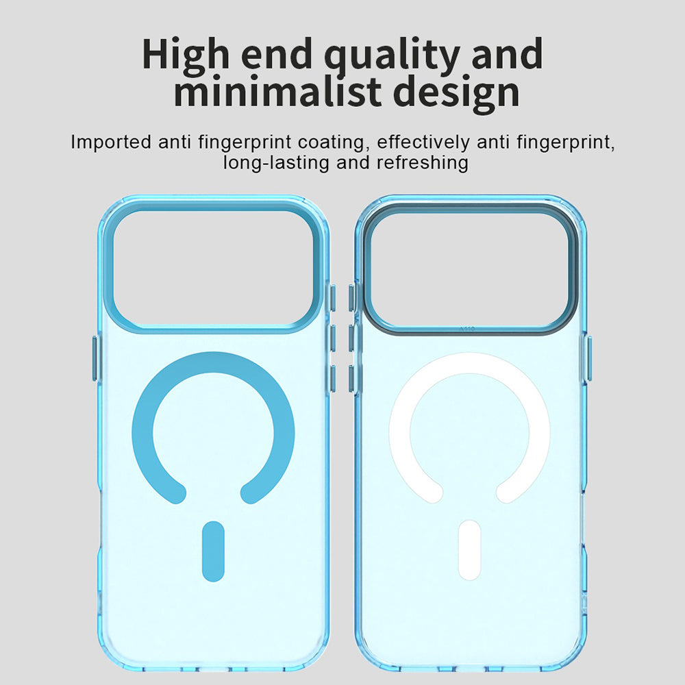 Ovitek MagSafe za Apple iPhone 17 Pro Max, Techsuit, CandyCase, Modra