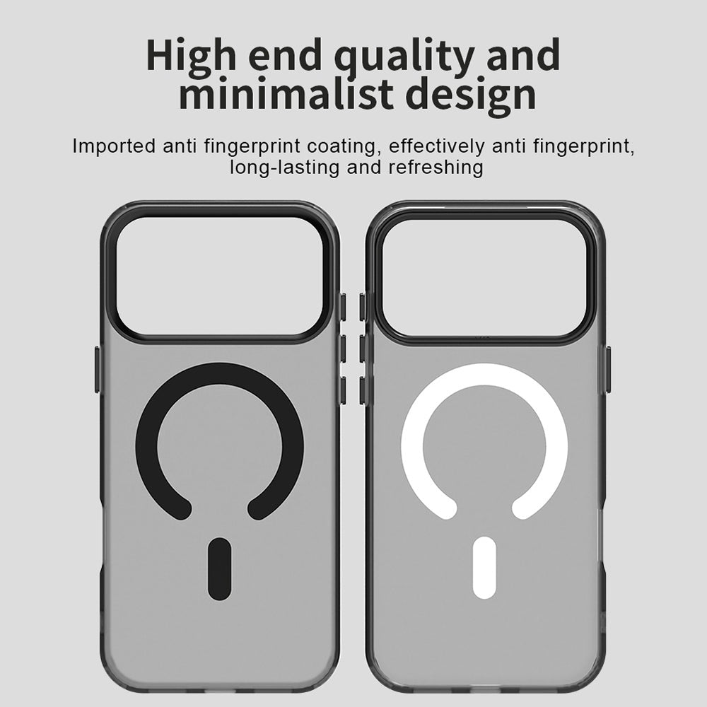 Ovitek MagSafe za Apple iPhone 17 Pro Max, Techsuit, CandyCase, Črn