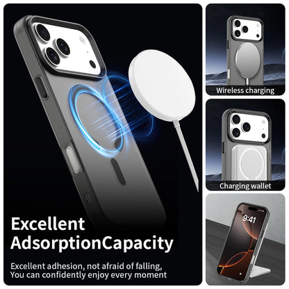Ovitek MagSafe za Apple iPhone 17 Pro Max, Techsuit, CandyCase, Črn