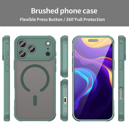 Ovitek MagSafe za Apple iPhone 17 Pro Max, Techsuit, HaloFrost II, Zelen